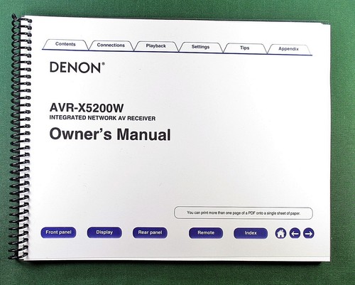 Denon avr x5200w - denon, avr-x5200w